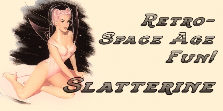 Slatterine font preview