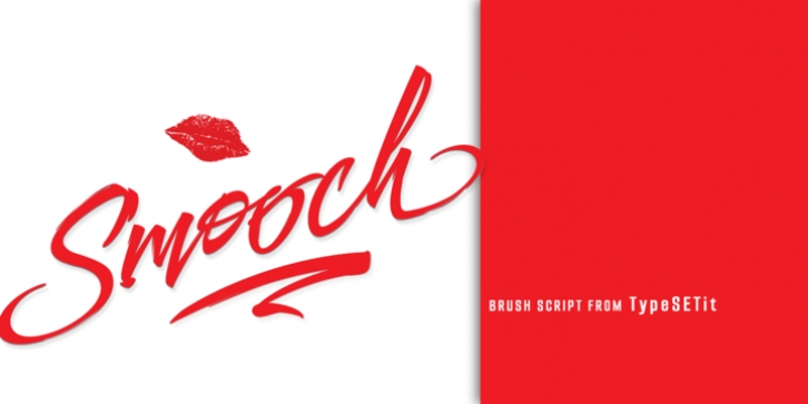 Smooch font preview