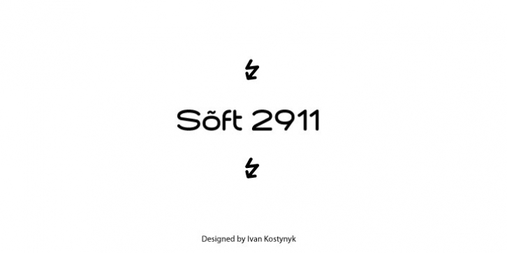 Soft2911 font preview