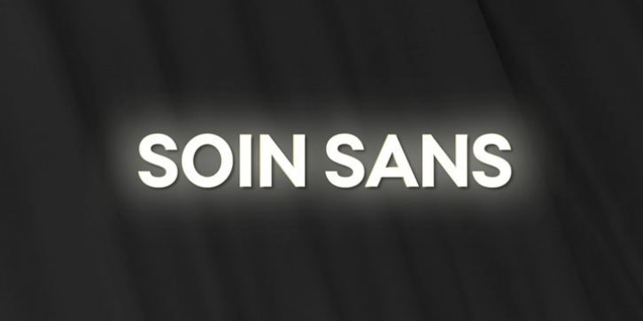 Soin Sans font preview