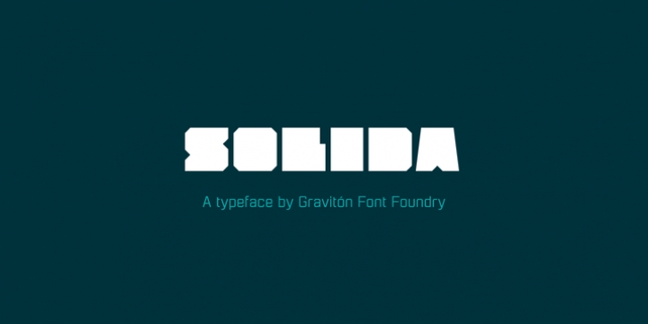 Solida font preview