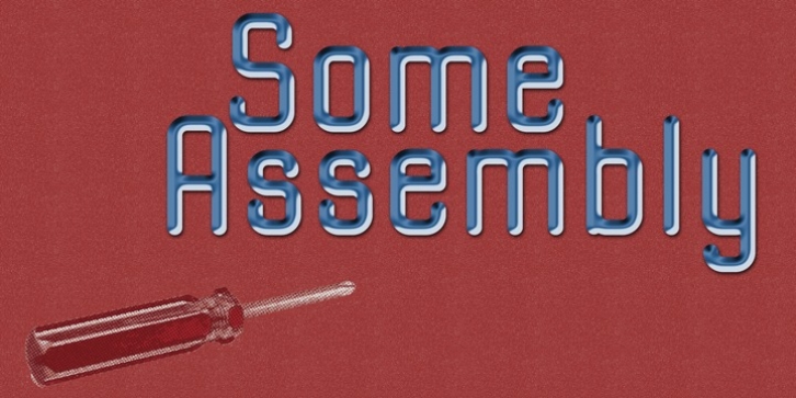 Some Assembly font preview