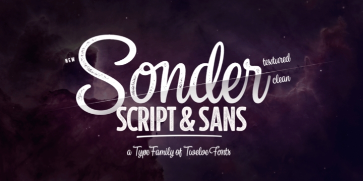 Sonder font preview