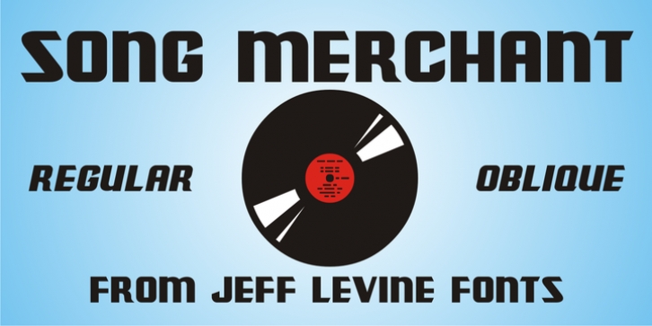 Song Merchant JNL font preview