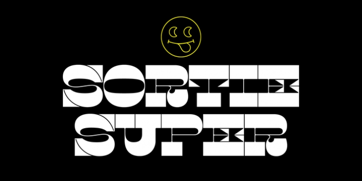 Sortie Super font preview