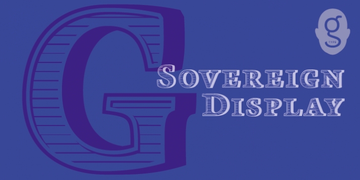 Sovereign Display font preview