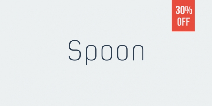 Spoon font preview