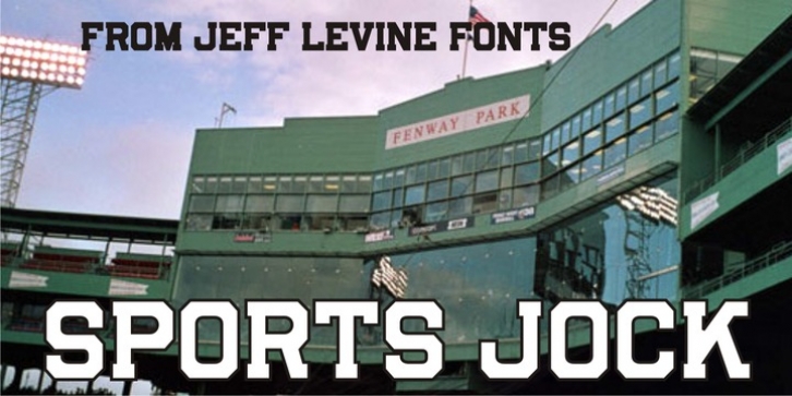 Sports Jock JNL font preview