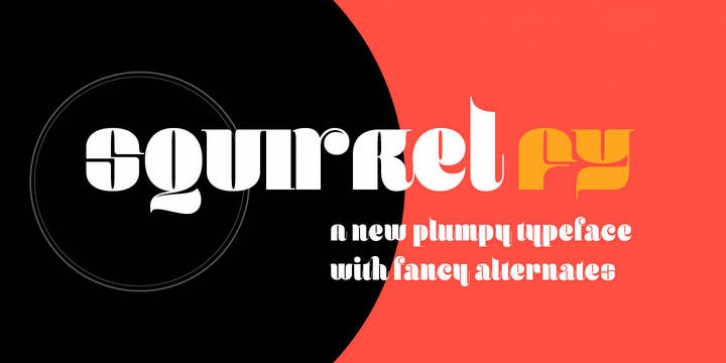 Squirrel FY font preview