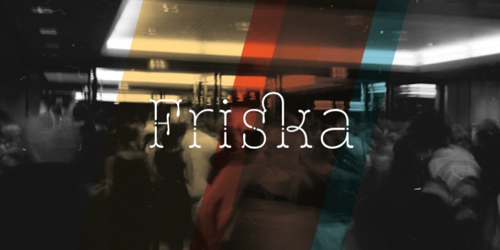 St Friska font preview