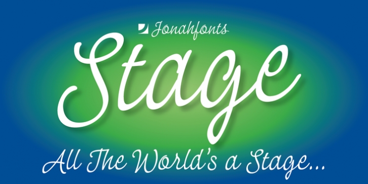 Stage font preview