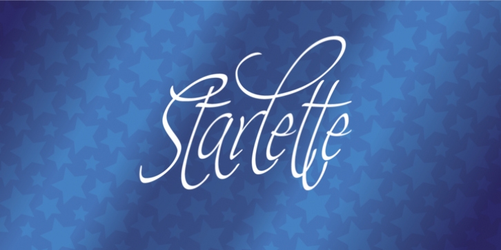 Starlette font preview