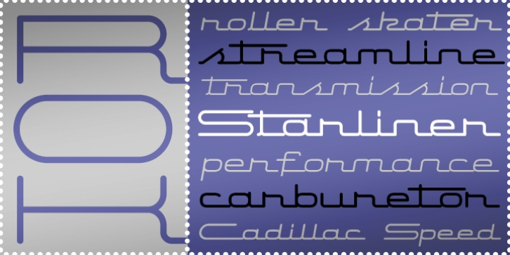 Starliner BTN font preview