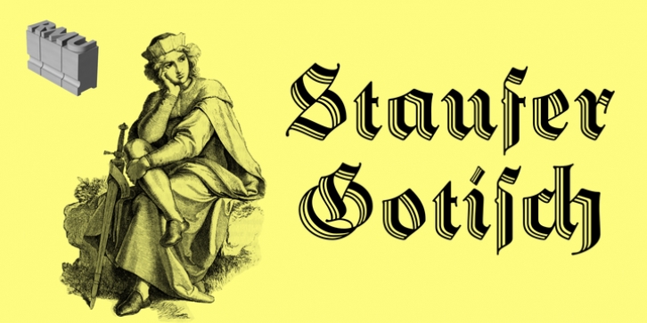 Staufer Gotisch font preview