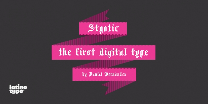 Stgotic font preview