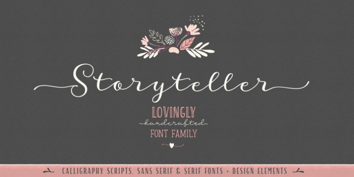 Storyteller font preview