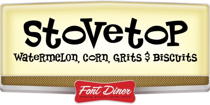 Stovetop font preview