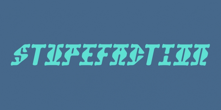 Stupefaction font preview