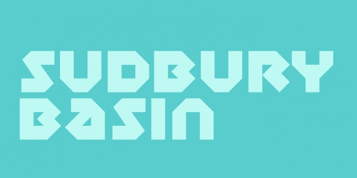 Sudbury Basin font preview