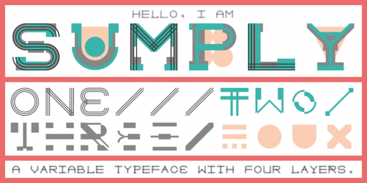 Sumply font preview