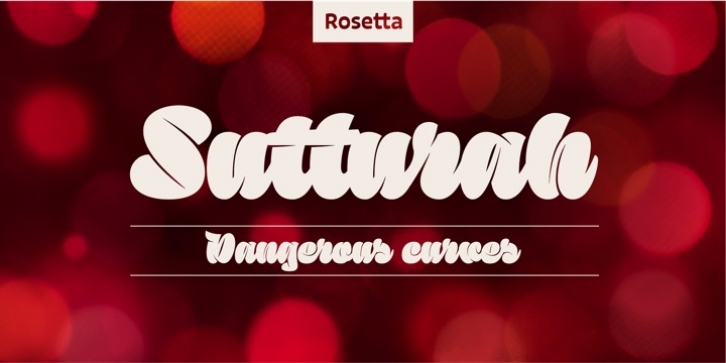 Sutturah font preview