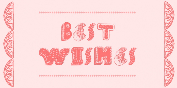 Sweets font preview