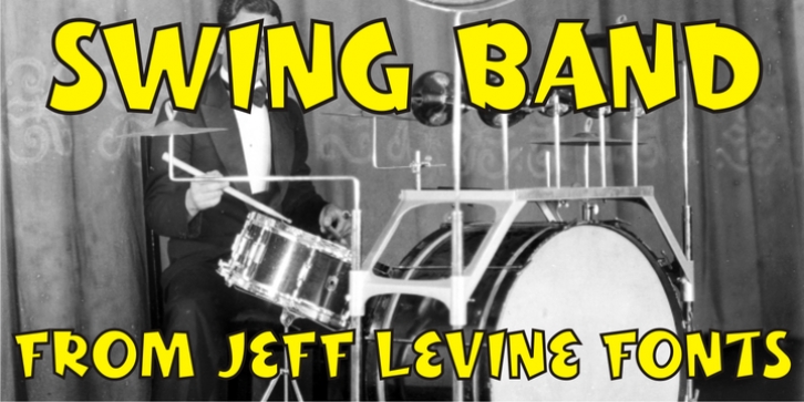 Swing Band JNL font preview