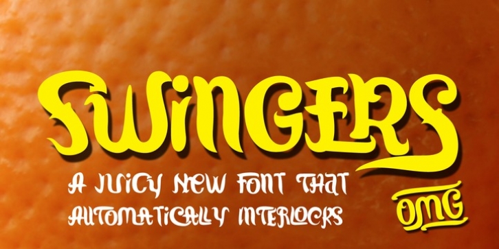 Swingers font preview