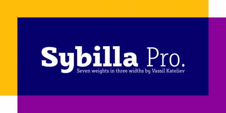Sybilla Pro font preview