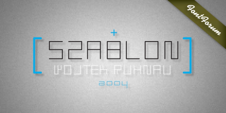 Szablon font preview