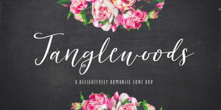 Tanglewoods font preview