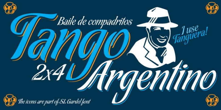 Tanguera font preview