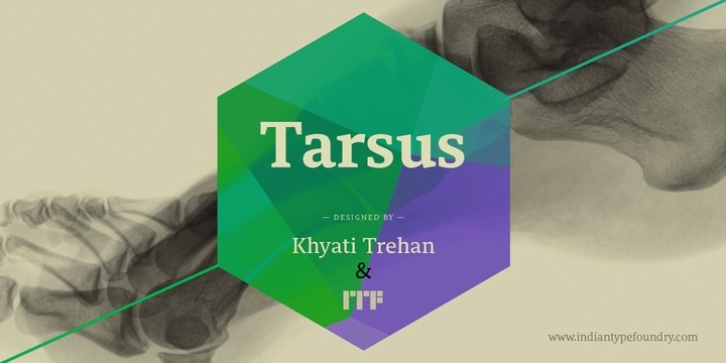 Tarsus font preview