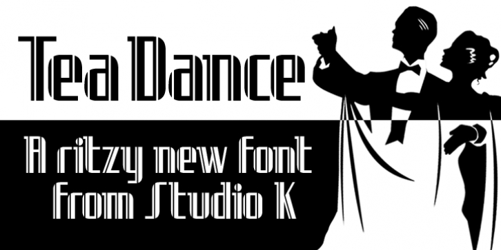 Tea Dance font preview