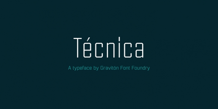 Tecnica font preview