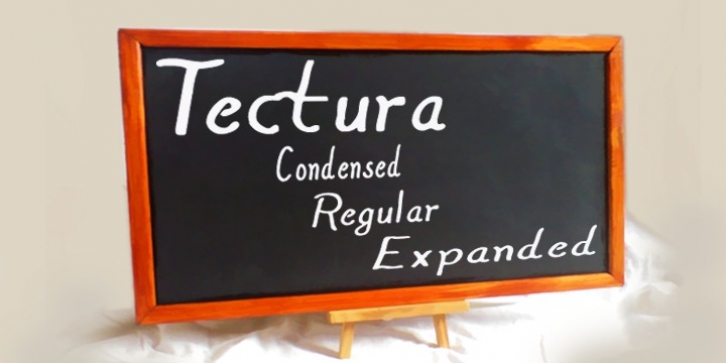 Tectura font preview