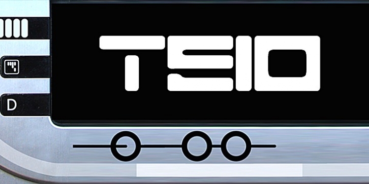 Teio font preview