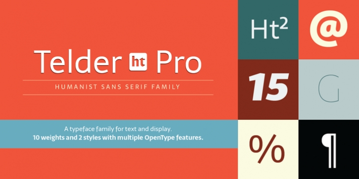 Telder HT Pro font preview