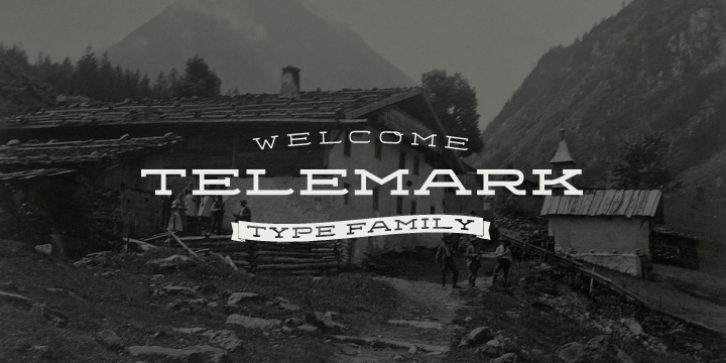 Telemark font preview