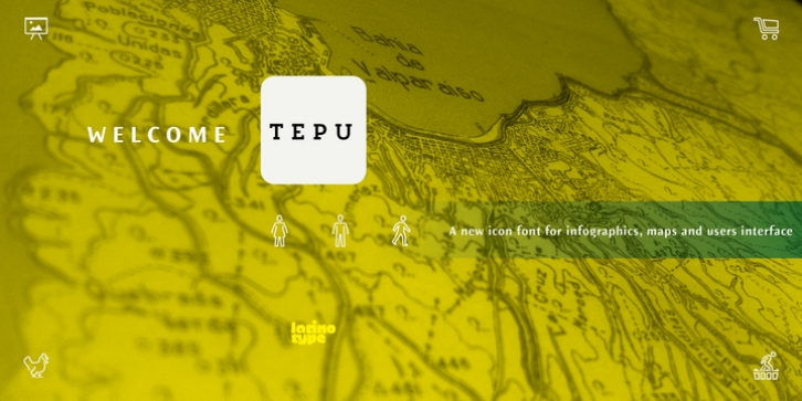 Tepu font preview