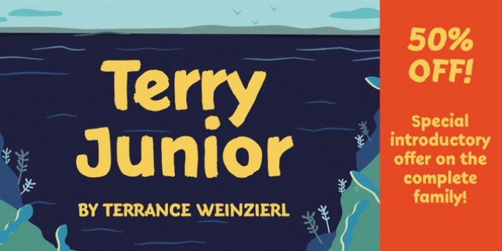 Terry Junior font preview