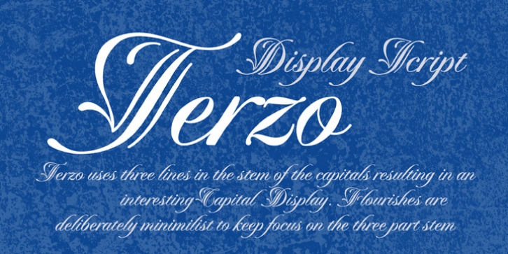 Terzo font preview