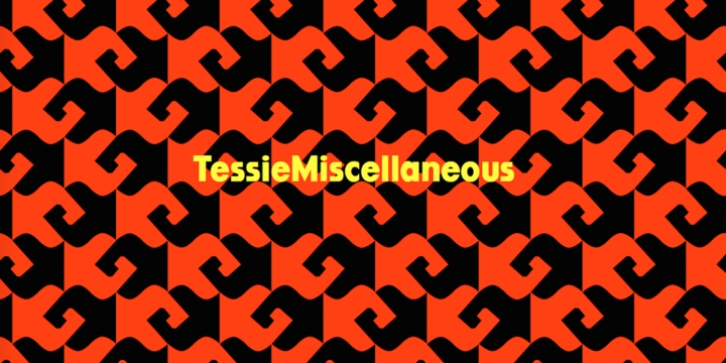 TessieMiscellaneous font preview