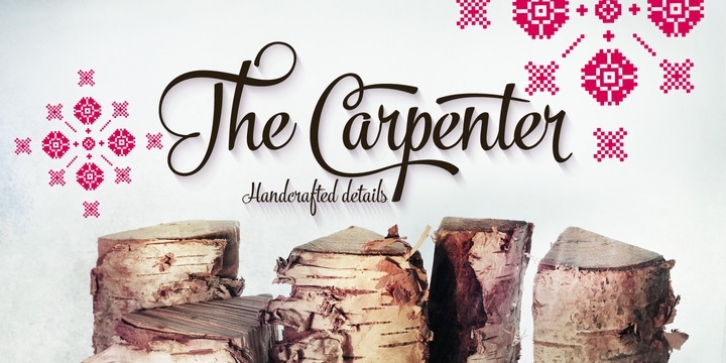 The Carpenter font preview