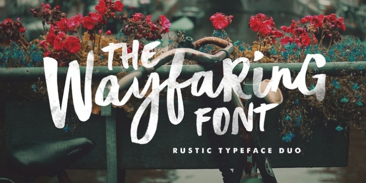 The Wayfaring Font font preview