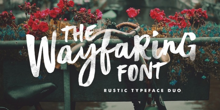 The Wayfaring Font font preview