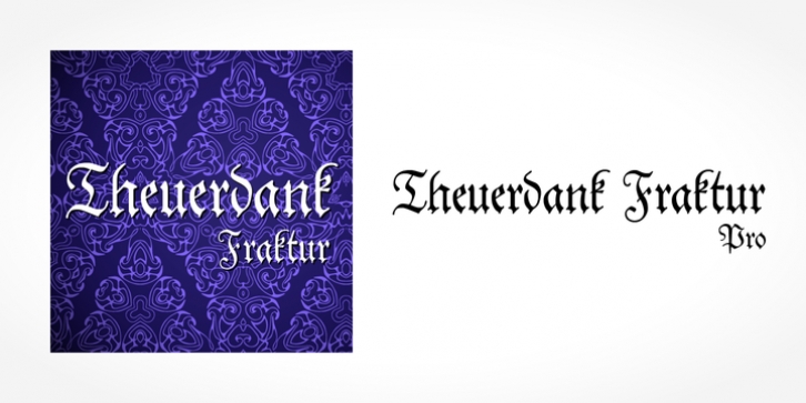 Theuerdank Fraktur Pro font preview