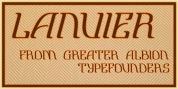 Lanvier font download