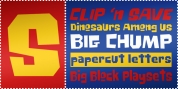 Big Chump BTN font download
