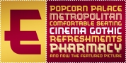 Cinema Gothic BTN font download